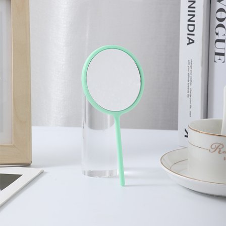 Oregelbunden Lollipop Handhållen Spegel, Portabel Och Söt Liten Spegel, Sminkspegel För Flickor, Handtagsspegel, Touch Up Spegel