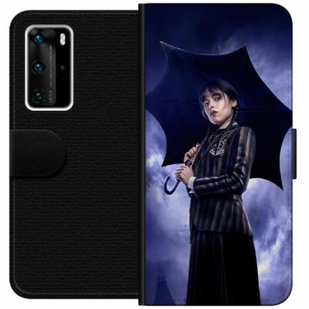 Huawei P40 Pro Plånboksfodral Wednesday Addams