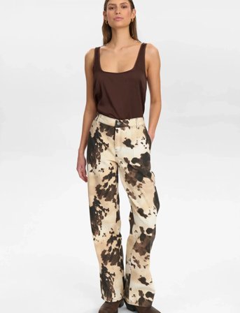 Nümph Nuivy Pants - Cream - 44