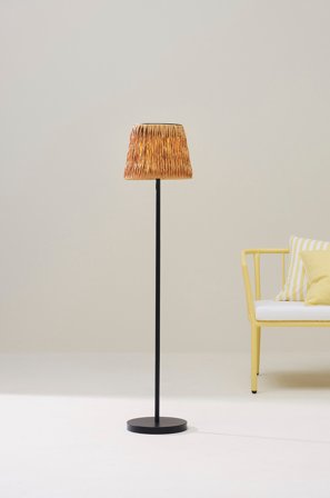 Jotex - Solcellelampe Cesta 127 cm Brun - Kjøp Utebelysning hos Jotex