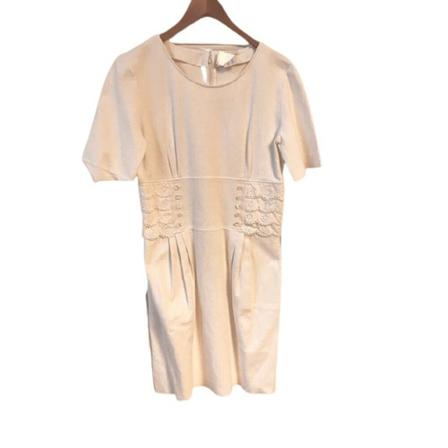 Chloé Pre-owned, Robe Wit, Dames, Maat:S