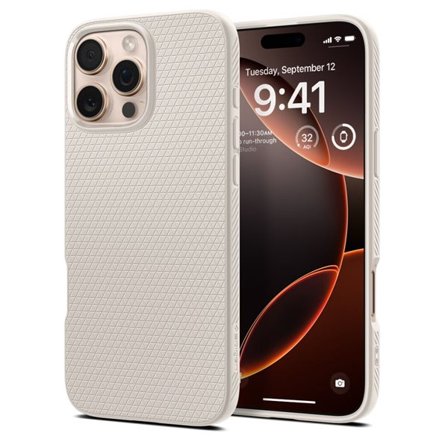 Spigen Liquid Air -kotelo iPhone 16 Pro Max - Titaniumille