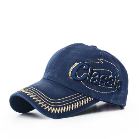 Unisex sommarventilerande tredimensionell cap Blue