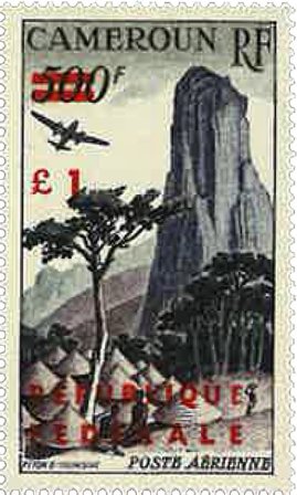 Cameroun 1961-1962 - Luftpost YT 51a - Postfrisk