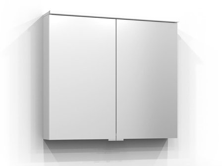 Svedbergs Sarek 225080 Spegelskåp vitt, 2 dörrar 81 cm, Badrum