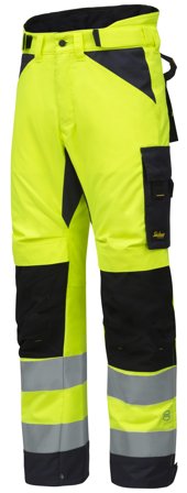 Snickers Workwear 6639 AllroundWork Vinterbyxa varsel, gul Varsel, Gul, Kläder