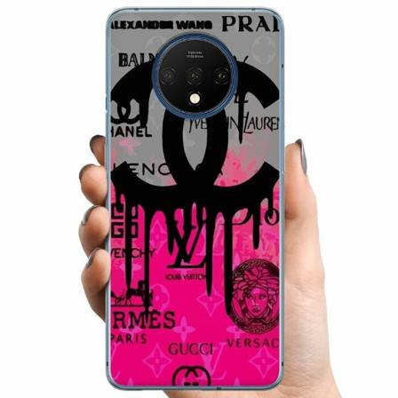 Oneplus 7t Tpu Mobilskal Cc Pink