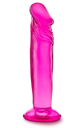 B Yours Sweet N' Small Dildo With Suction Cup Pink 16, Liten dildo - Blushme.se