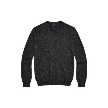 Polo Ralph Lauren, Round-neck Knitwear Grijs, Heren, Maat:S