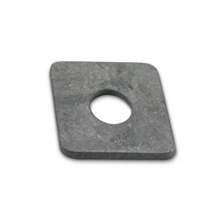 Heco 9605223 Firkantet skive S4B, varmgalvaniseret 13,5 x 40 x 4 mm, stk. 6, Befæstelse