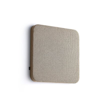 Akustikpaneel POLY, 600x600x56 mm, Wandmontage, beige