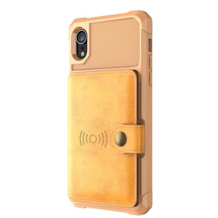 iPhone XR - Exklusivt Skyddande Skal med Kortfack