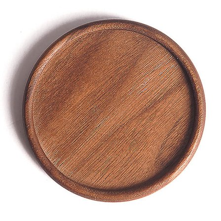 1 ST Träunderlägg Bordsunderlägg Te Kaffekopp Pad