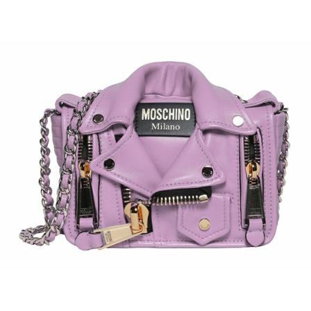 Moschino, Shoulder Bags Paars, Dames, Maat:ONE Size