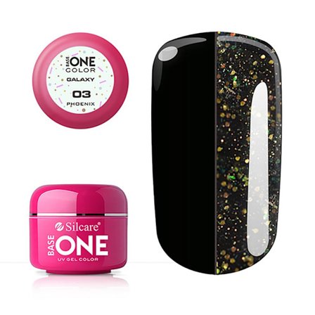 Base one - UV-geeli - Galaxy - Phoenix - 03 - 5 grammaa