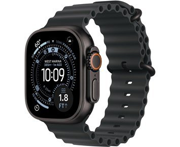 Apple-Watch Ultra 3 GPS + Cellular 49mm Black Titanium Case with Black Ocean Band-Apple Watch Ultra 3 – 49mm-Personal training-Apple Watch