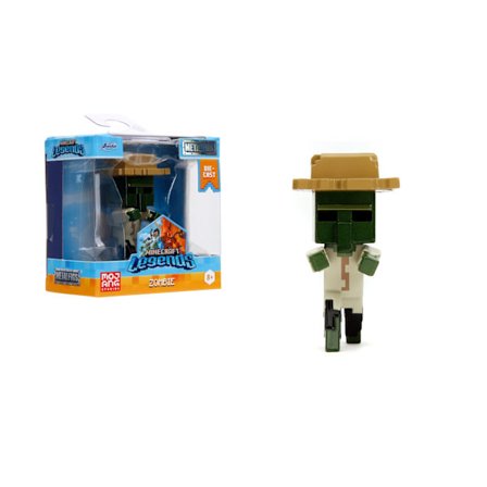 Minecraft Legends Metallfigur 1-pack 2,5” Zombie