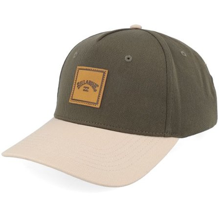 Billabong - Grön adjustable Keps - Stacked Dark Cedar A-Frame Adjustable @ Hatstore