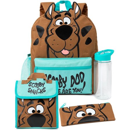 Scooby Doo Var Är Du? Ryggsäck Set (4-pack) One Size Bro