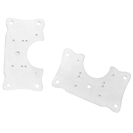 Hængsel Reparationsplade - 9x5 cm 2-pack