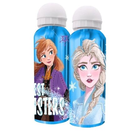 Aluminium vattenflaska 500 ml med Disney Frozen Systrar