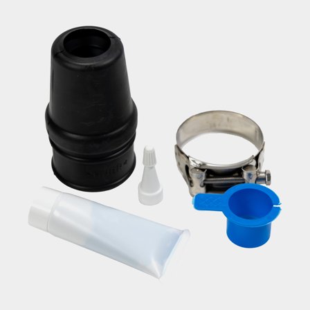 Vedante de eixo de hélice para barco (lubrificado a água), Ø30 mm (eixo), Ø49 mm (tubo de popa)