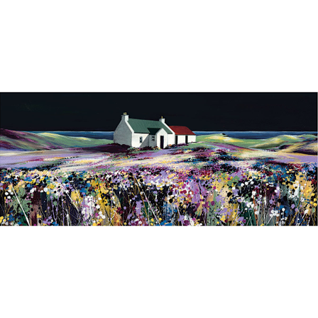 Avril Thomson Smith Moonshine Pappersaffisch 30cm x 60cm Multifärgad