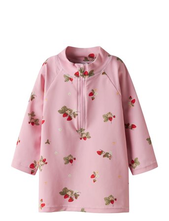 Nmfzila 3/4 Uv Swim Top Pink Name It