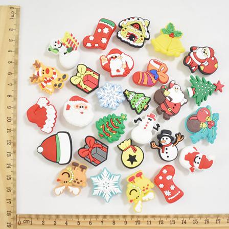 10 St Julserie Pvc Skoberlocker Diy Tecknad Sko Aceesso