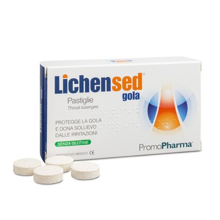 Lichensed Pastiglie Gola 20 Pastiglie