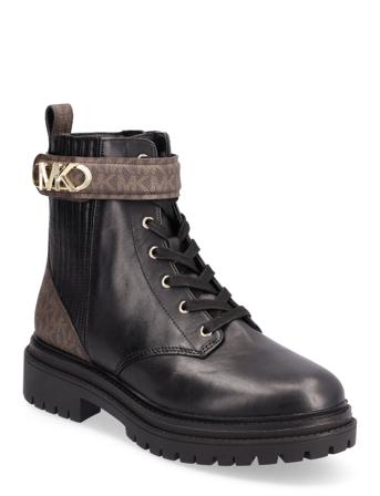 Parker Ankle Bootie Shoes Boots Ankle Boots Ankle Boot - Flat Svart Michael Kors