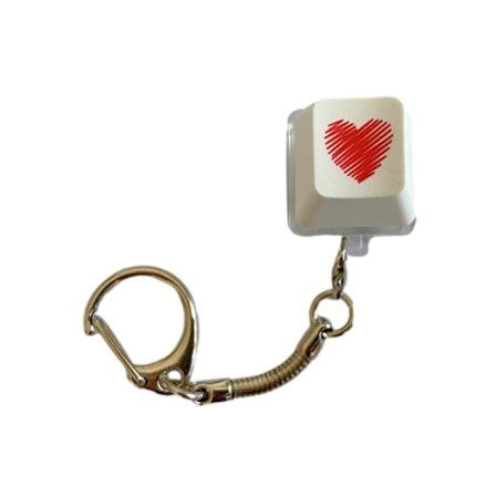 Tangentbord Skaft Tester Tester Mekanisk nyckelring Witch Tester Keychain Keyboard