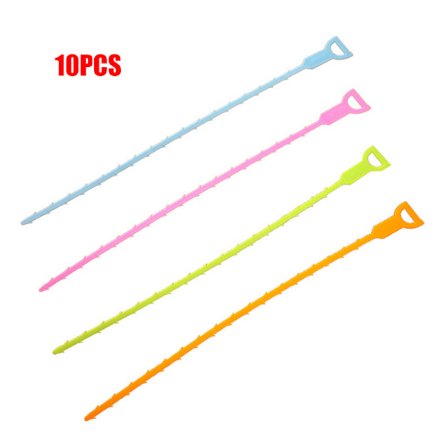 20 tums handfat avloppstäppborttagare Rengöringsmedel Avloppsborr Hair Cather Shower Avloppsrengöringsverktyg