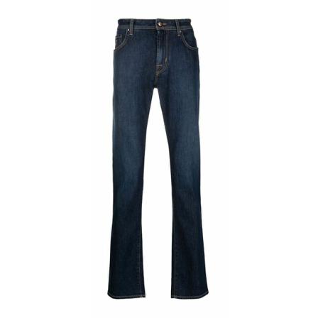 Jacob Cohën, Straight Jeans Blauw, Heren, Maat:W31
