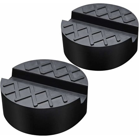 Gummi Jack Universal, Gummiblockkudde för hydraulisk domkraft Bil lyft till halkfria ytor Lyfter[Inkluderar 2 enheter]