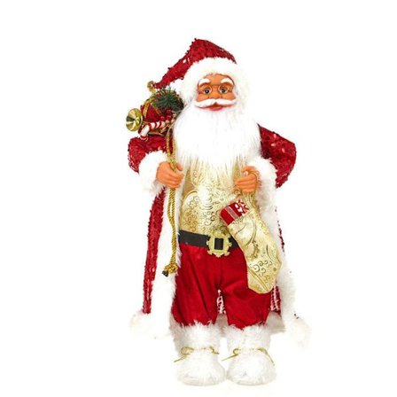 Dekoration - TECH DISCOUNT - Tomte Docka TD - 15x9x30cm - Icke-toxiska material - Inomhus