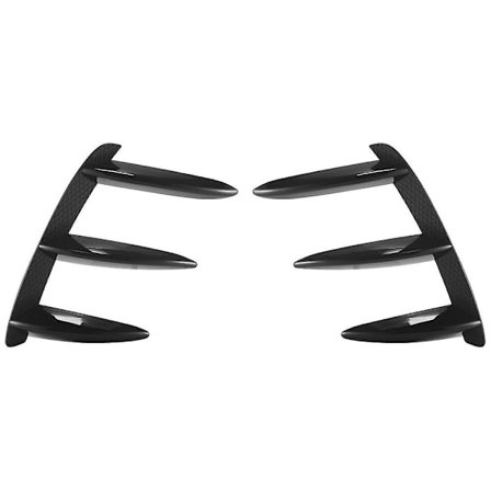 Bil Svart Bakre Støtfanger Spoiler Sidevindkniv For A-Klasse W176 A200 A260 JZO