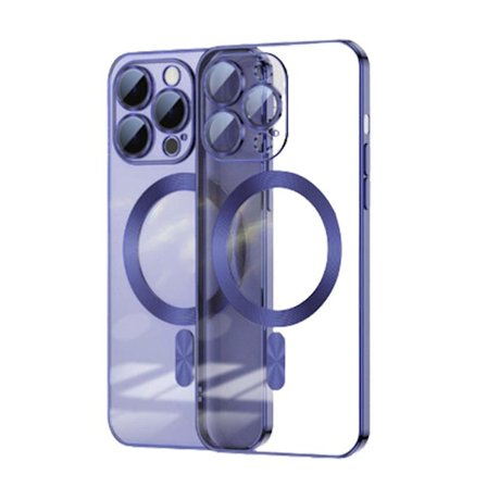 Magnetiskt Genomskinligt Skal Kompatibelt Med Iphone 14/plus/pro/pro Max Skyddande Skal