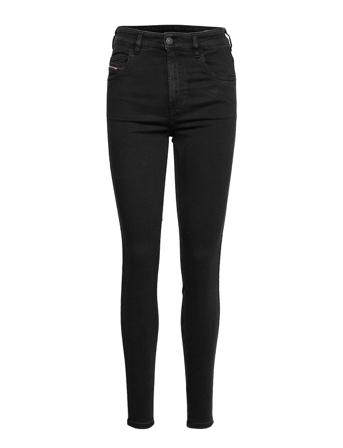 D-Slandy-High Trousers Black Diesel Women
