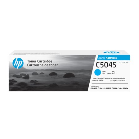 HP Samsung CLT-C504S - cyan - original - tonerpatron (SU025A)