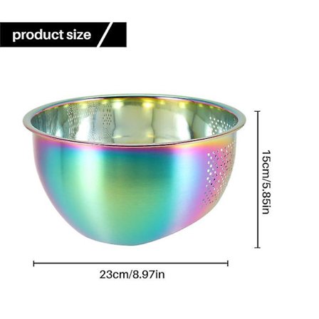 Sil for ris, rustfritt stål, vaskfilter, sil, fargerik kurv, avløp, kjøkken