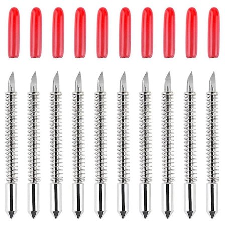 100 st 45° Vinyl Pl-blad Kompatibla med Graphtec Cb09u Cb09