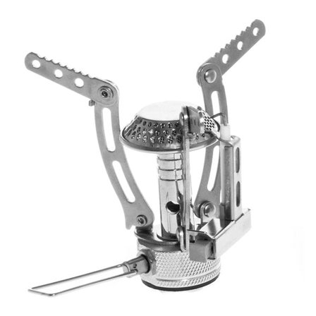 Gasdrevet stormkøkken – 7,5 × 7,5 × 11 cm