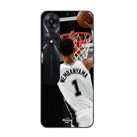 Skal för Oppo A78 5G Victor Wembanyama n°1 San Antonio Spurs Dunk