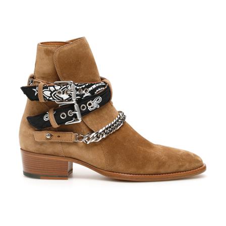 Amiri, bandana buckle boots Beżowy, Mężczyzna, Rozmiar: 44 EU