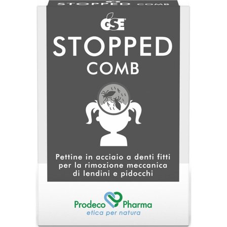 GSE Stopped Comb Pettine Pidocchi 1 Pezzo