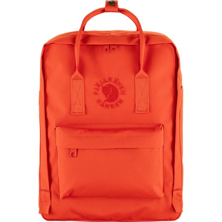 Fjällräven Re-Kånken in Flame Orange, Polyester