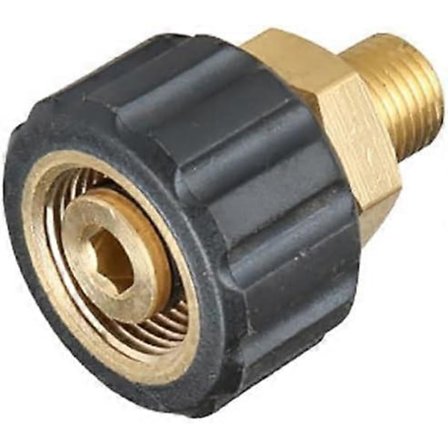 T&F Høytrykksvasker Adapter M22 til M22 / 3/8" / 1/4" Hurtigkobling for Sprøytepistol