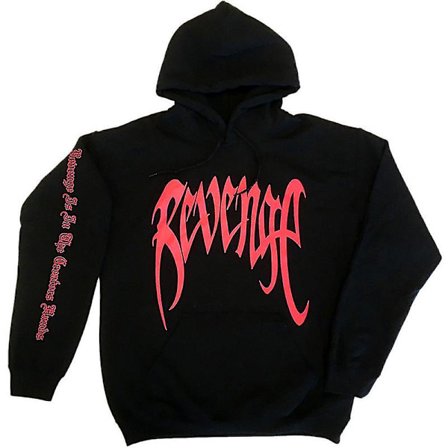 Revenge Kill Letter Trykt Herre Genser Hettegenser Sweatshirt Topper