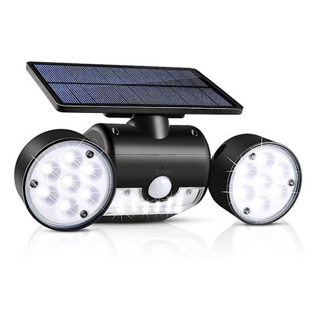 Solcellelamper 30 Led Bevægelsessensor Vandtæt Lys 360 Roterbar Til Pation Yard Trappe